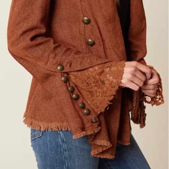 FREE PEOPLE THROWBACK CORDUROY JACKET - Picture 6 of 7